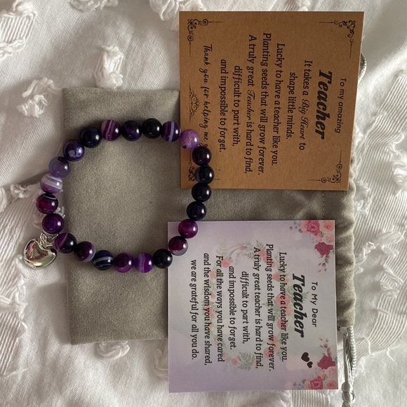 To my teacher bracelet new without tags - Picture 5 of 5